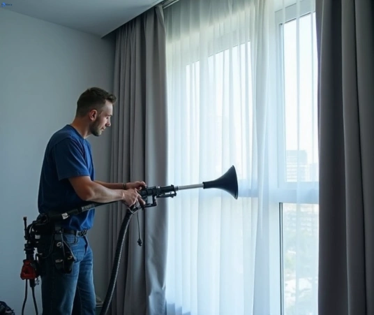Professional drapes cleaning process tools Matty Curtain Cleaning boronia-vic